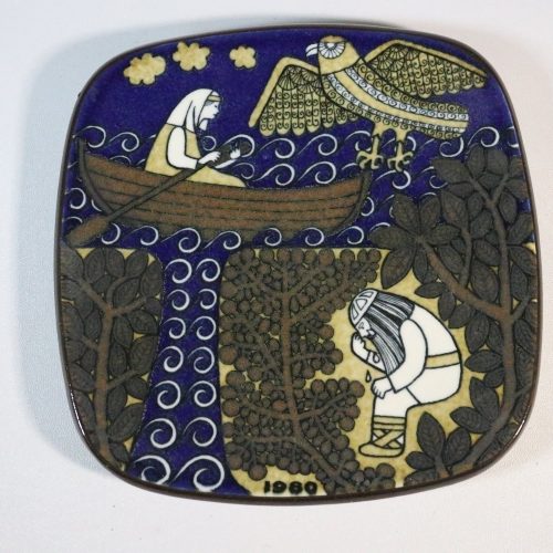 Årstallrik - Väggtallrik - Arabia - 1980 - Raija Uosikkinen - Finland