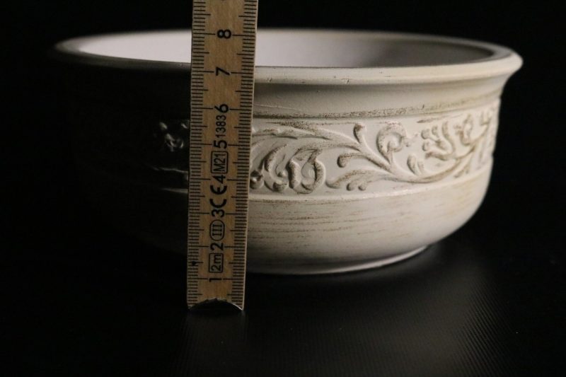 Elegant Dekorativ Skål – Antik Stil, 16 cm