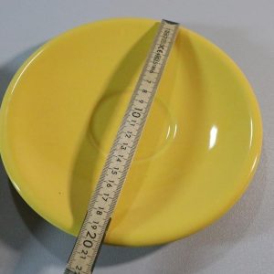 2st stora kaffefat, gula 20cm