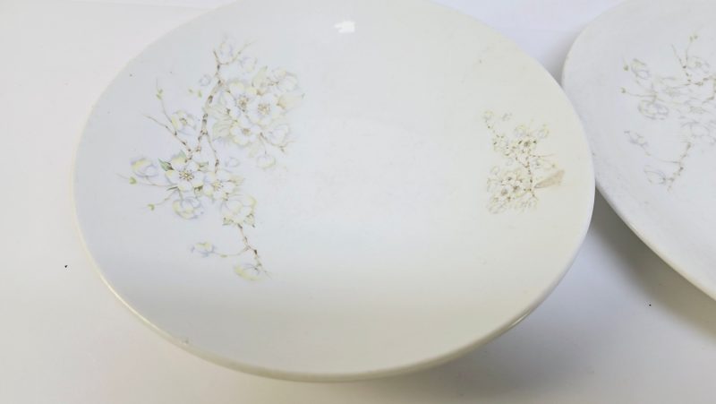 Rörstrand – Elegant blomstermotiv i fyra delar