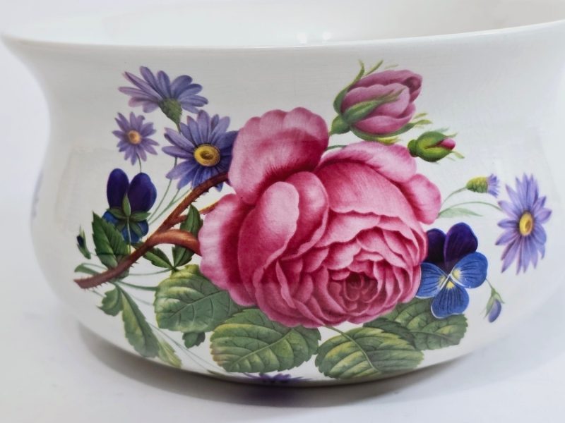 Vintage Skål med Handtag - Portmeirion Pottery, Stoke-on-Trent, England