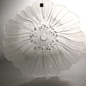 SKÅL, Målerås Mats Jonssson - Wind flower - kristall - 32cm