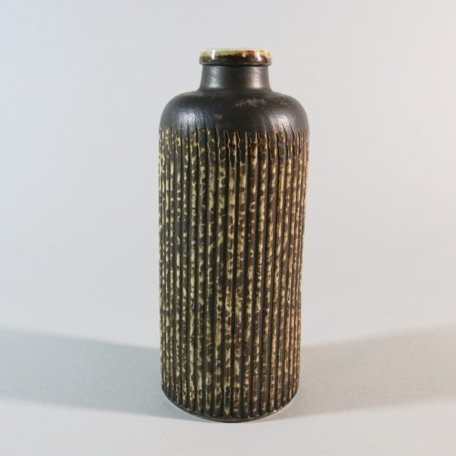 VAS, glaserad lergods, ej signerad - 18cm