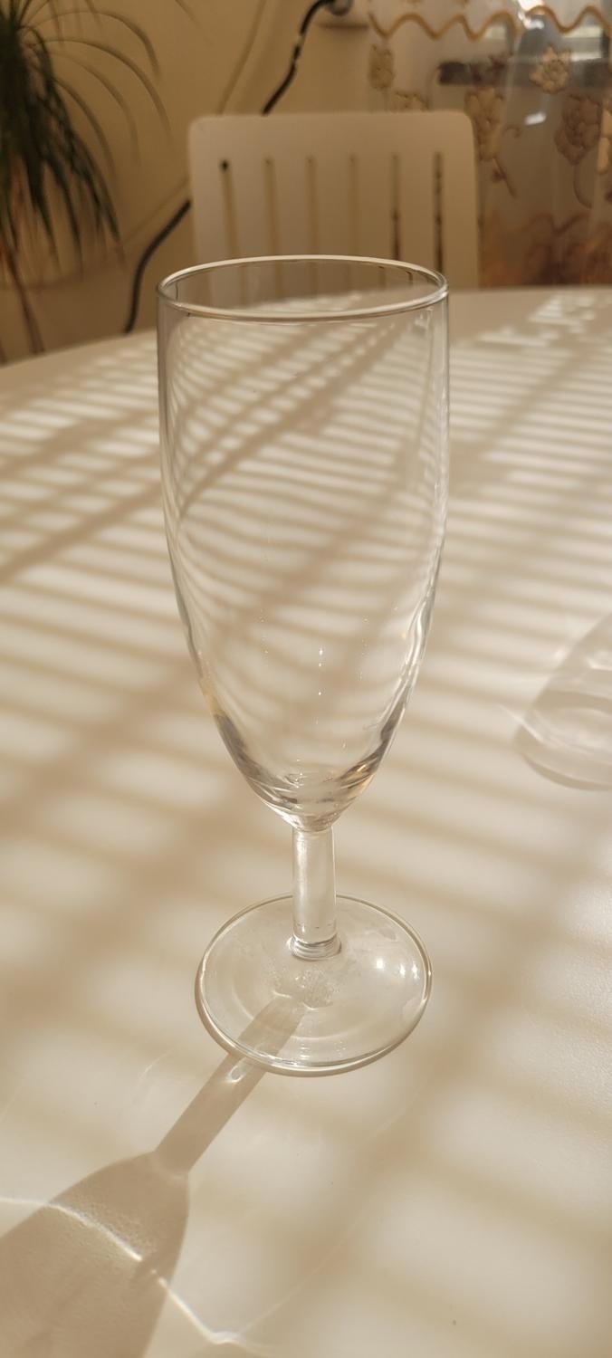 4st, Champagneglas ARC France, 17cm