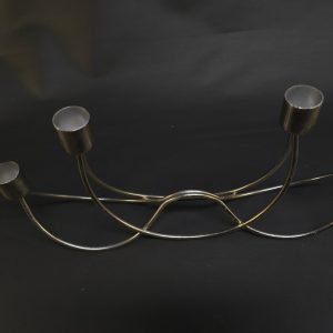 Elegant ljusstake i mässing med modern desi
