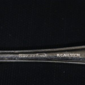 Antikt Set med Nysilverskedar – Gense Alp, Design H. Carlsson