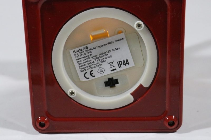 Ljuslykta, LED 13,5 cm Batteridriven med timer