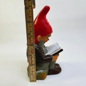 Klassisk Tomtefigur i Keramik – West Germany – 18 cm