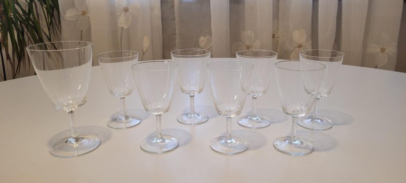 GLASSERVIS, 8 delar