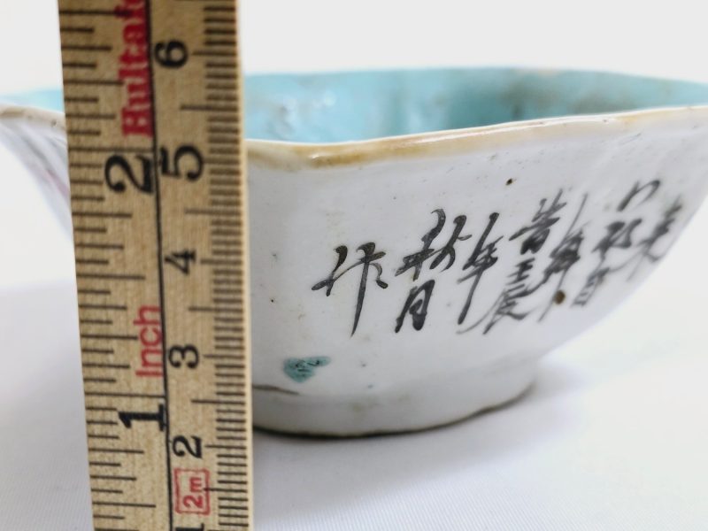 SKÅL, porslin, Tung-Chih, Kina