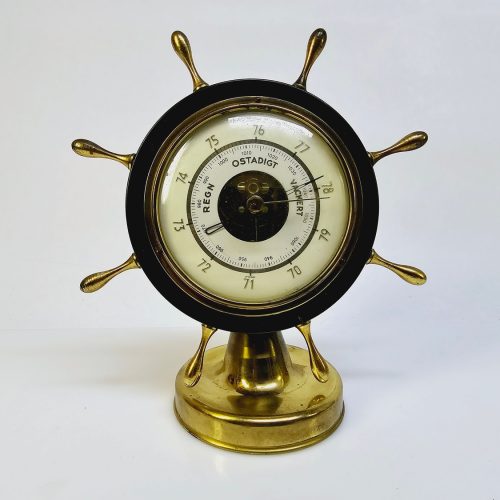 Klassisk Barometer i Nautisk Stil – Maritim Dekoration