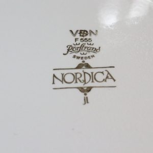 Mattallrik, Rörstrand sweden Nordica - 23,5cm