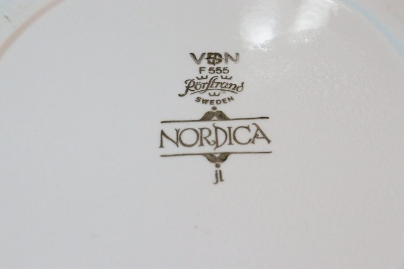 Mattallrik, Rörstrand sweden Nordica - 23,5cm