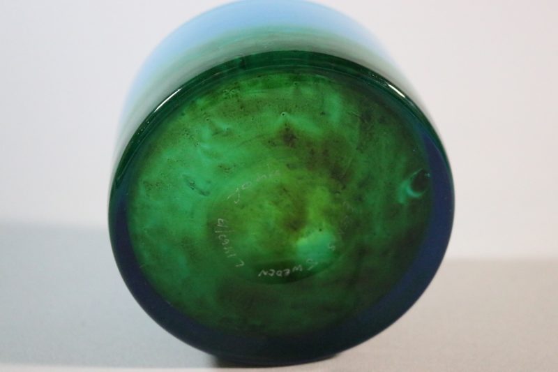 Skål John Orvar Lake höjd: 6,5cm , Ekenäs glasbruk