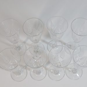 Glasservis, Kristall, GPI AB i Kosta, 1950/60-tal