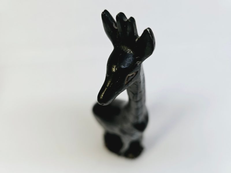 Elegant Giraffskulptur  – Handgjord Konst