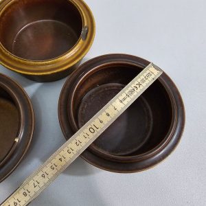 Servisdelar, Arabia, "Ruska", Glaserad stengods, Designer: Ulla Procopé