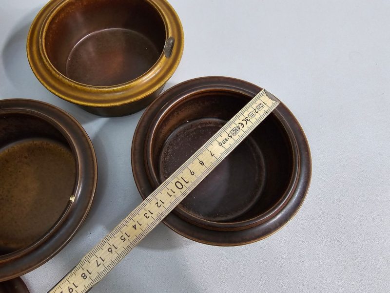 Servisdelar, Arabia, "Ruska", Glaserad stengods, Designer: Ulla Procopé