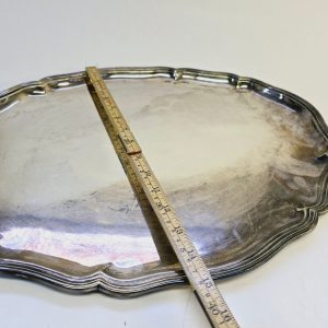 Elegant Bricka i Prima Nysilver - 38 cm