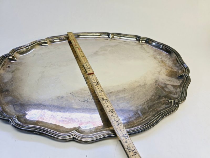 Elegant Bricka i Prima Nysilver - 38 cm