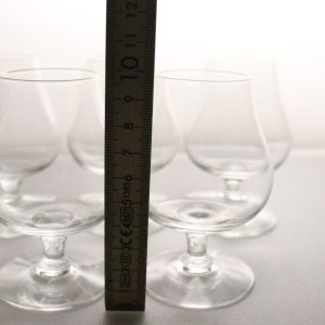 5st glas, 10cm höjd och 4cm i diameter