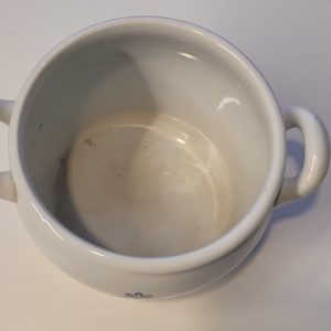Krus / Kruka med blå dekor Arabia