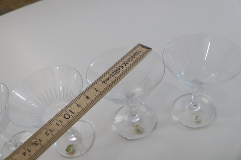 Glasservis, 4 glas, F-& HL Kristall, Kosta