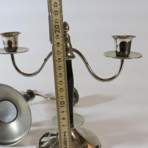 KANDELABRAR, ett par, 2-armade