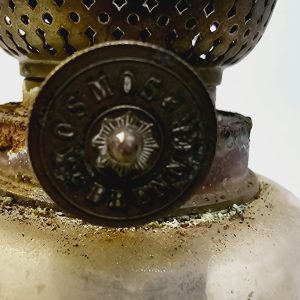 Antik fotogenlampa "Kosmos Brenner" – Charm med tidens patina