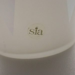 Exklusiv 25cm Glasvas från Sia Glasbruk, Sverige