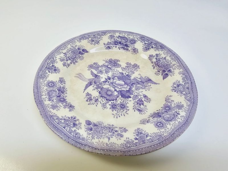 Antik Tallrik "Asiatic Pheasants" från Gustavsberg, 23,5 cm