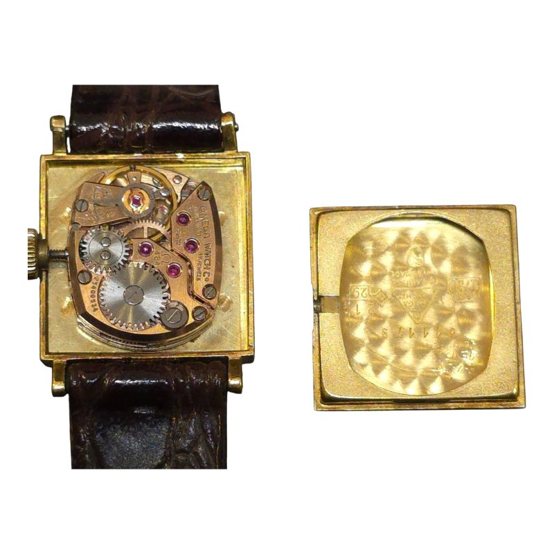 Exklusiv Omega Vintageklocka i 18K Guld – Stilren Elegans från 1968
