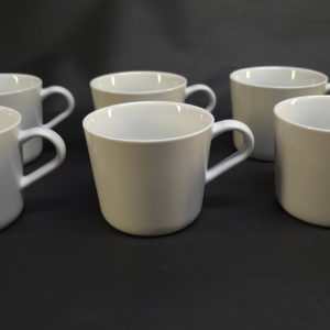 Stilrena kaffekoppar från IKEA – 6 stycken, tidlös design