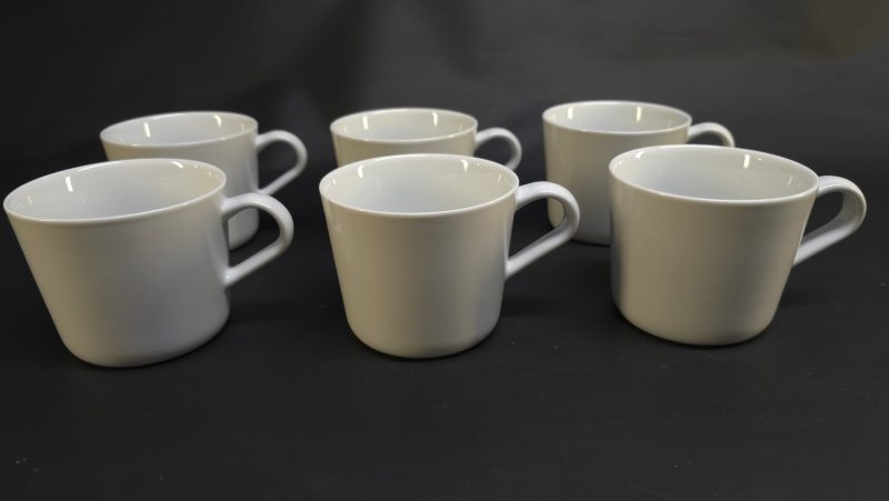 Stilrena kaffekoppar från IKEA – 6 stycken, tidlös design