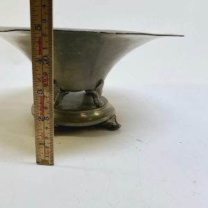 Elegant GAB Tenn-skål från 1933 – Svensk Hantverkshistoria i Tidlös Design