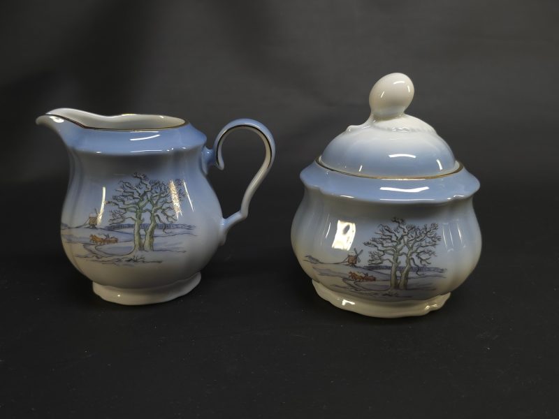 Christineholm "Exclusive Edition" Gräddkanna och Sockerskål – Svensk Design