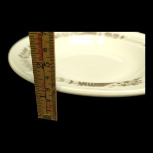 Set med 5 djupa tallrikar i benporslin från Gustavsberg, Stig Lindberg (20 cm)