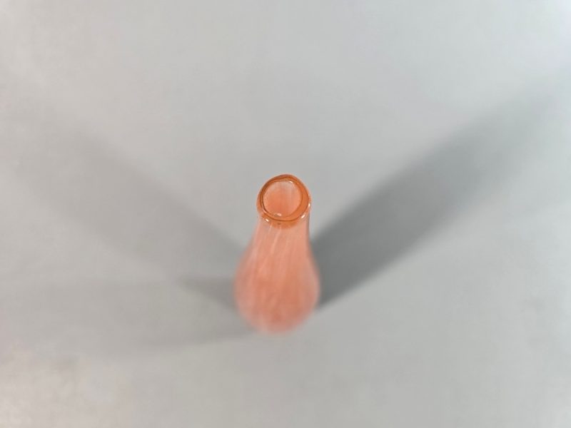 Elegant Orange glasvas till Salu