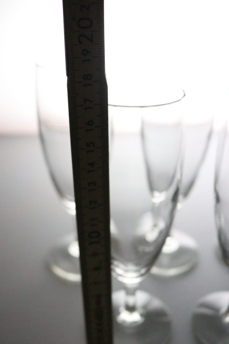 5st Eleganta Champagneglas – Tidlös Design i Kristallklart Glas