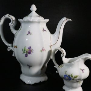 Kanna och gräddkanna, Rosenthale Pompadour