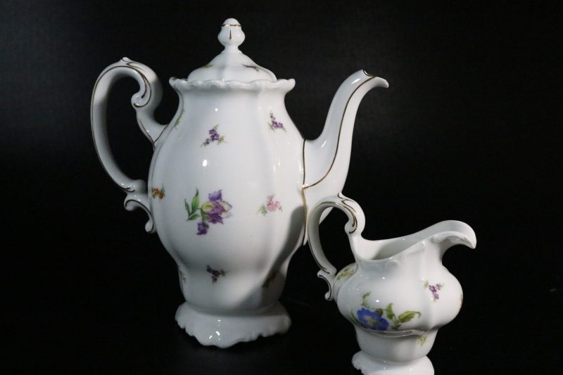 Kanna och gräddkanna, Rosenthale Pompadour
