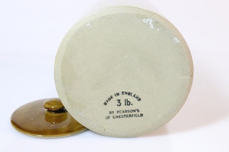 Burk, ENGLAND 3 lb. BY PEARSON'S OF CHESTERFIELD, spricka
