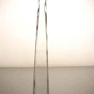 Elegant 32cm Hög Glasvas!