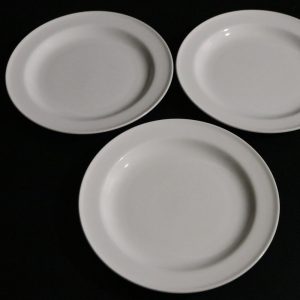 3 st Elegant samling av Rörstrand Diamant-assietter – tidlös skandinavisk design