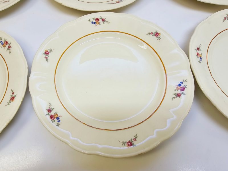 Elegant set med 6 assietter från Rörstrand, ca 23 cm