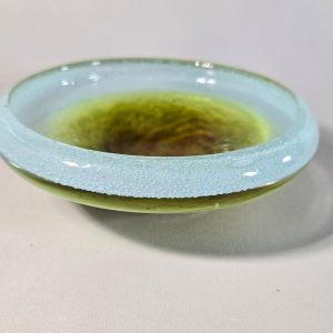 SKÅL på fot, glas och metall, Cilla Persson, Nybro Glasbruk