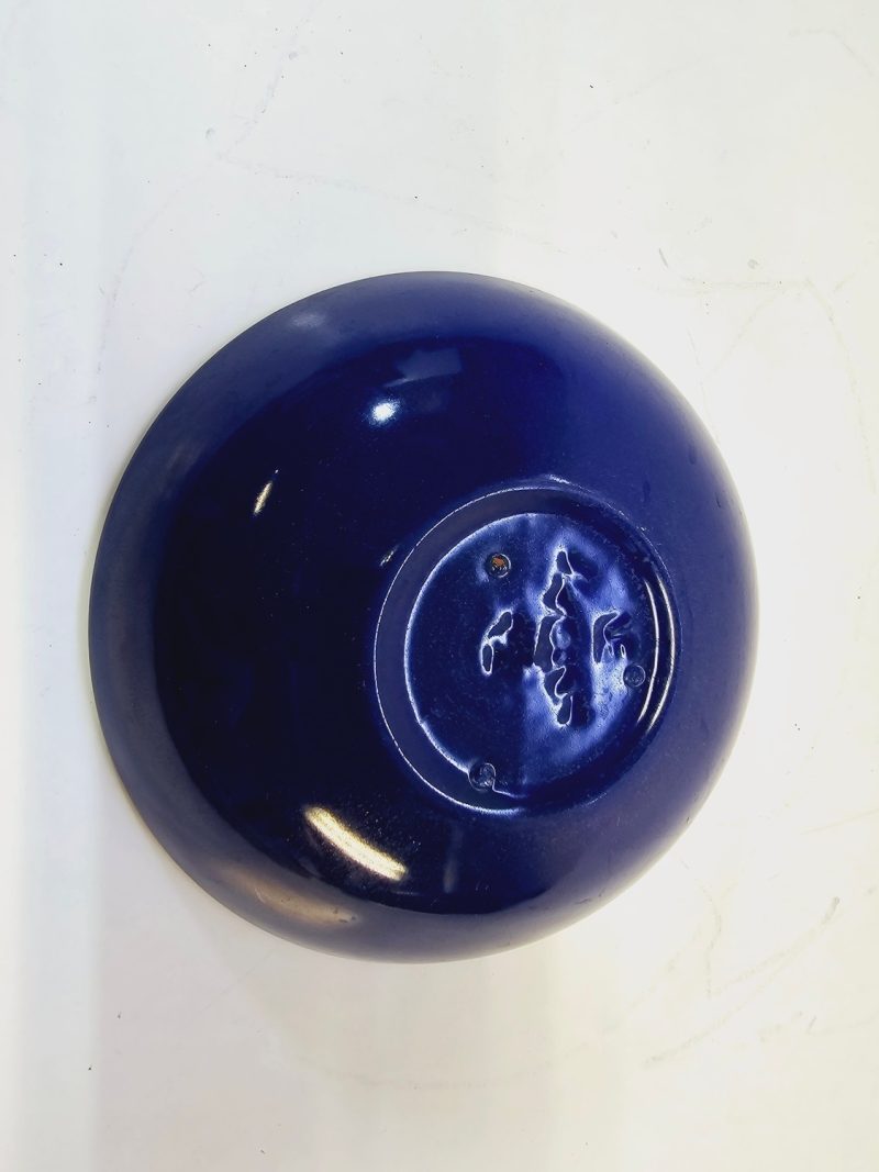 Elegant Blå Skål från Upsala Ekeby - Klassisk Design i Perfekt Storlek