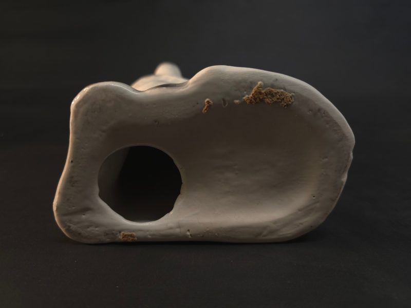 Charmig hundfigur från Rörstrand – Vintage designklassiker, 22,5 cm hög