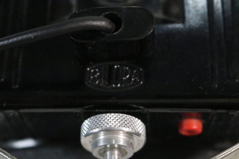 BILORA LUXA  Blixt Reflektor med sladd West Germany