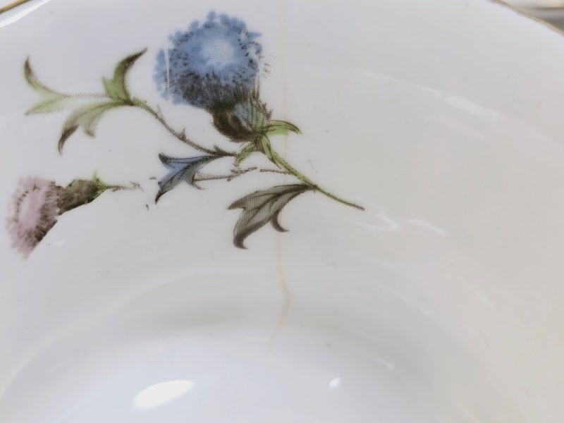 Elegant teservis "Brigadoon" från Royal Albert – 4 set